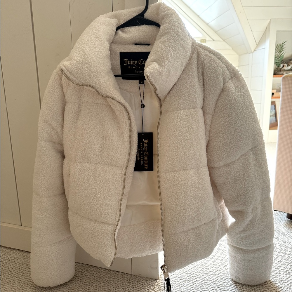 Juicy Couture teddy puffer